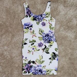 Floral Print Mini Dress